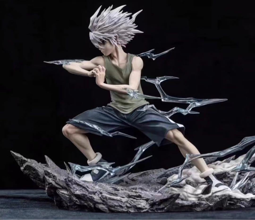 hunter×hunterキルア＝ゾルディック ガレージキットガレキスタチュー